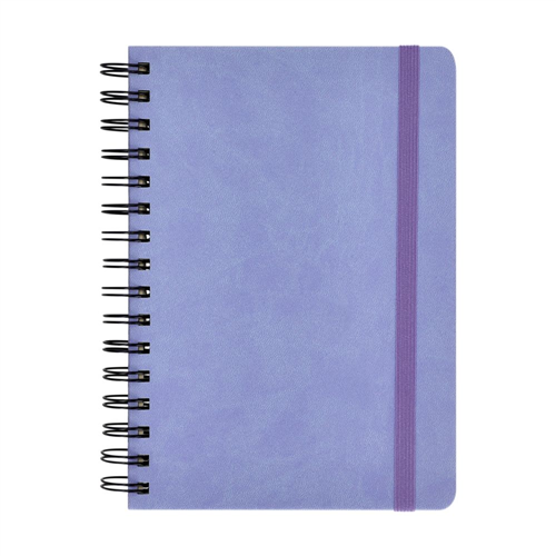 Libreta forrada con PU 120 hojas con líneas