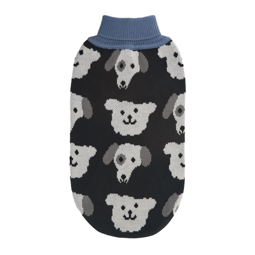 Chaleco tejido para mascota talla grande