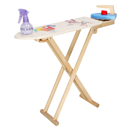 Juego set de tabla de planchar de madera