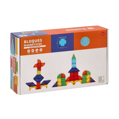 Bloques magnéticos armables