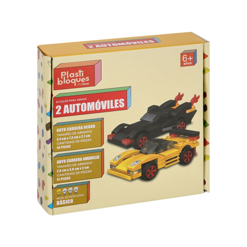 Set minibloques para hacer 2 vehículos