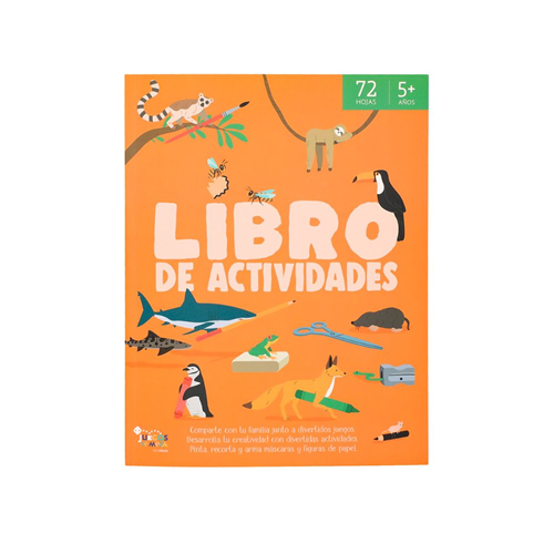 Libro de Actividades Papel 21.6x1x27.9 cm