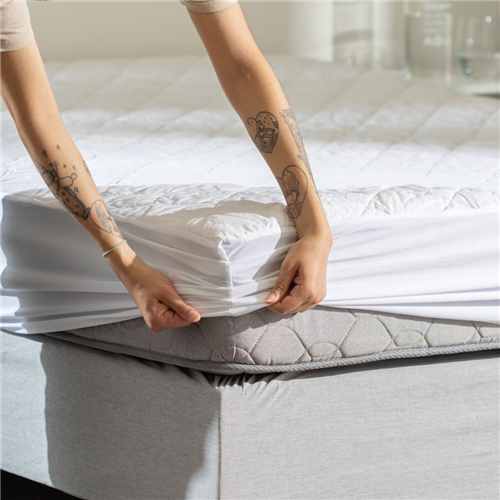 Cubrecolchón acolchado repelente al agua Matrimonial