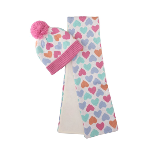 Set de gorro y bufanda infantil