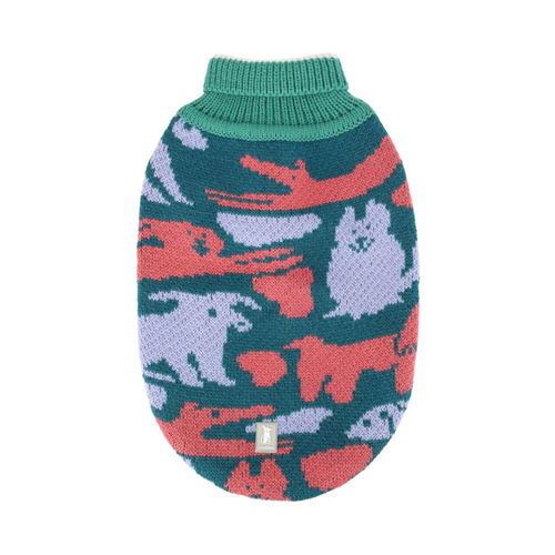 Chaleco tejido para mascota M