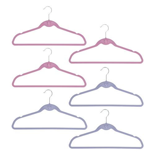 Set 6 Ganchos básicos 44,5x3x24 cm