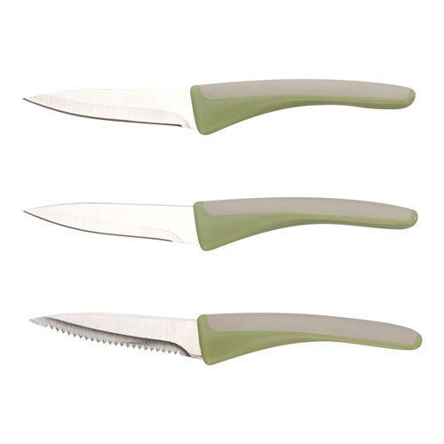 Set de 3 cuchillos peladores