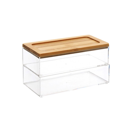 Organizador Baño Rectangular 19.1x9.5x10 cm