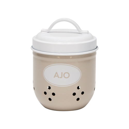 Frasco enlozado para ajo