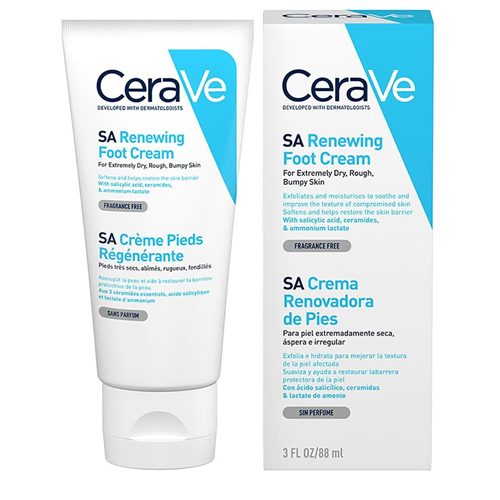 CERAVE SA CREMA RENOVADORA DE PIES 3Oz / 88ML