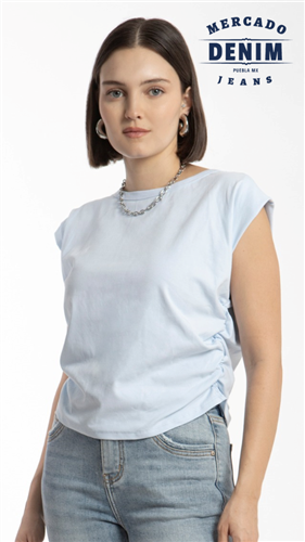 NeutralFlow Blouse - Light Blue / BB0222