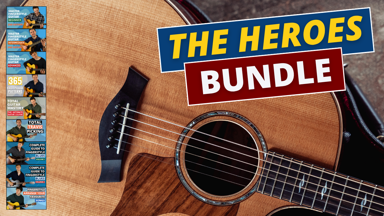 40% off six fingerpicking courses