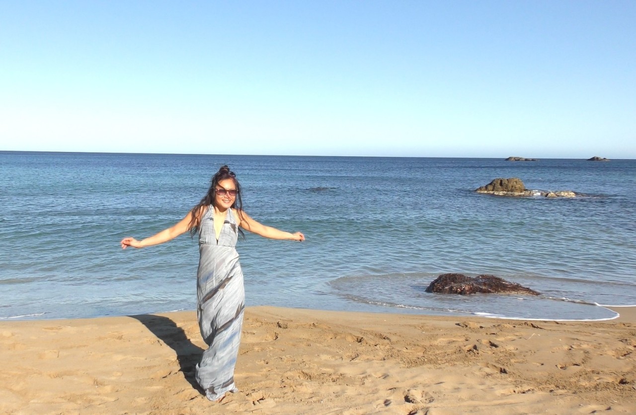 conscious dancing outdoors