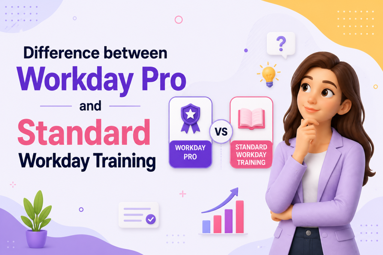 Difference between Workday Pro and Standard Workday Training