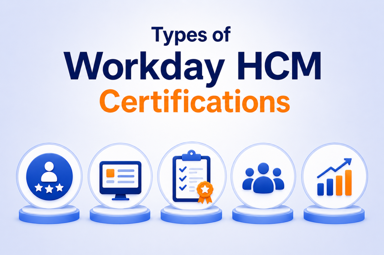 Types of Workday HCM Certifications Types of Workday HCM Certifications