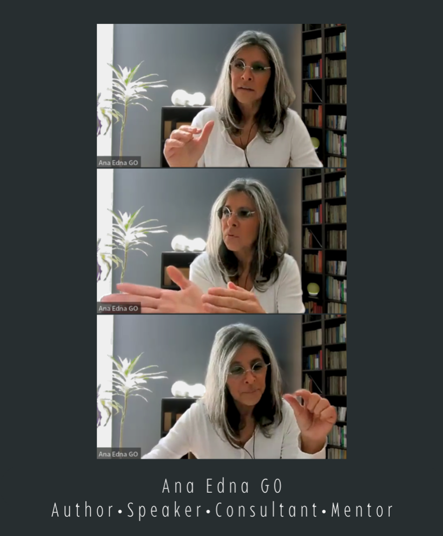 photos of Ana Edna GO on Zoom | Author•Speaker•Consultant•Mentor