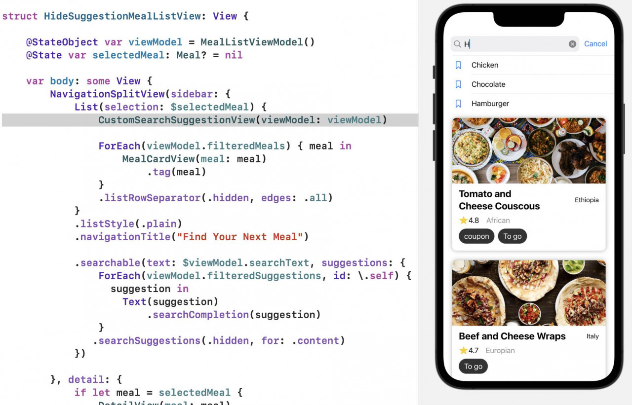 SwiftUI Search Bar: Best Practices and Examples
