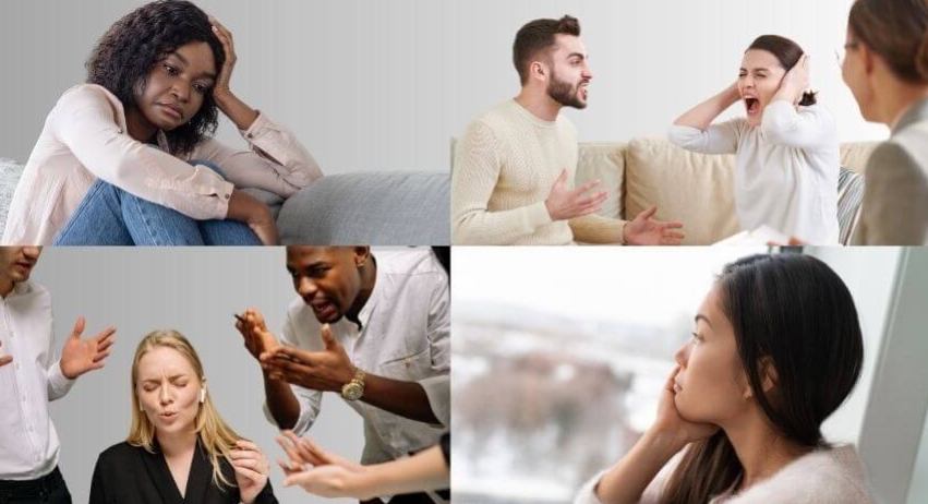 Destruktiva relationer Kvinna som utsätt för destruktiva relationer