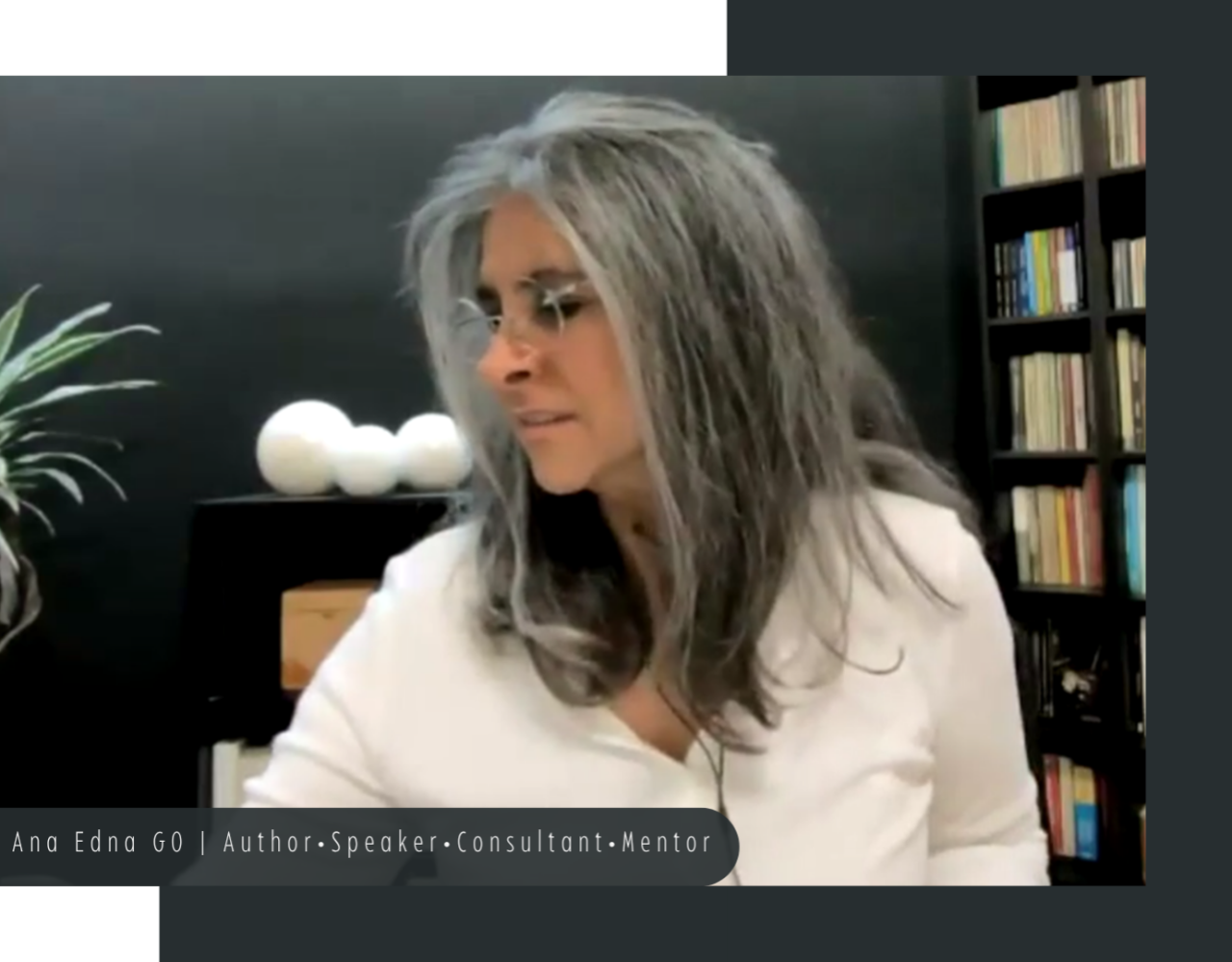 photo of Ana Edna GO writing