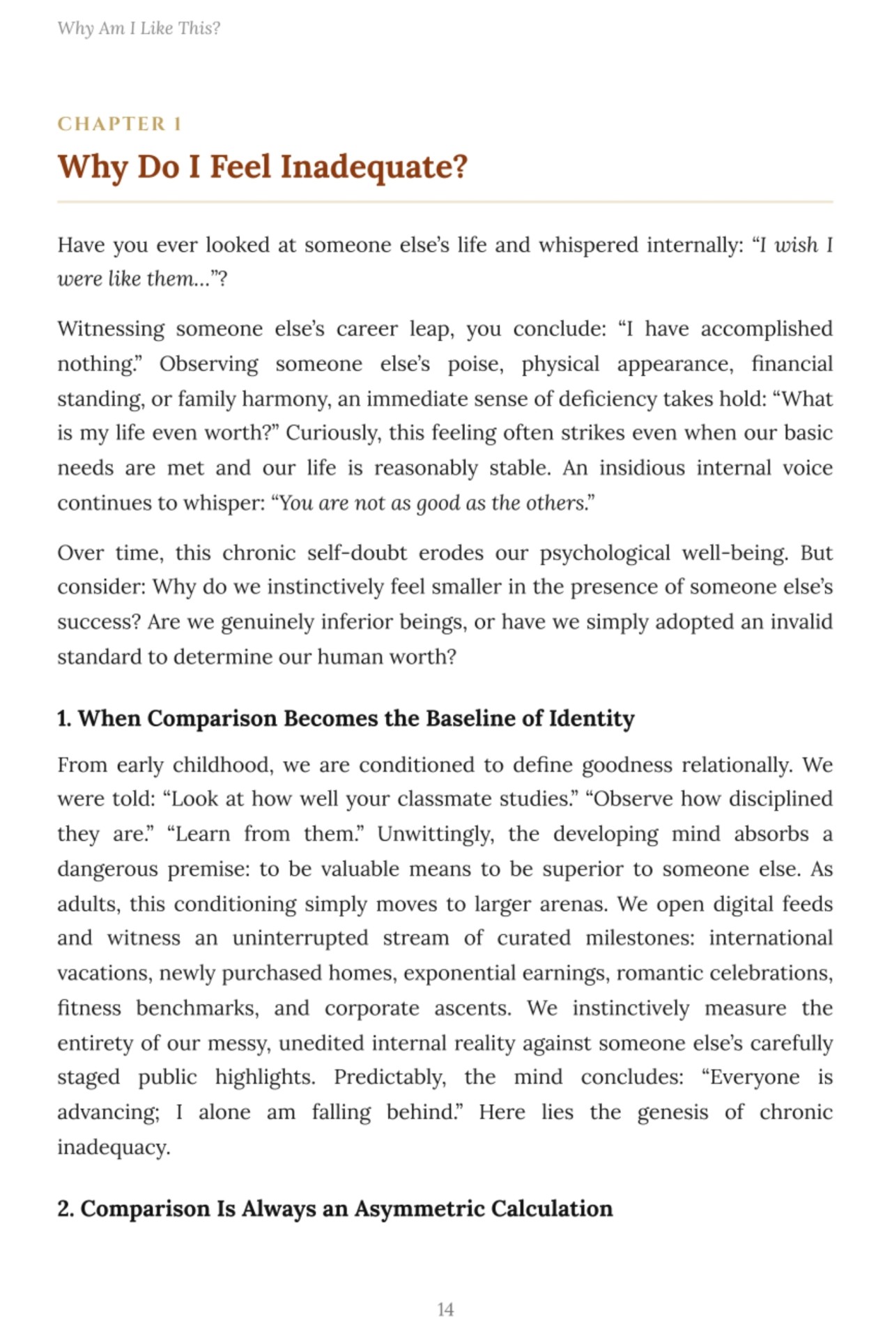 Why Am I Like This? — Chapter 1