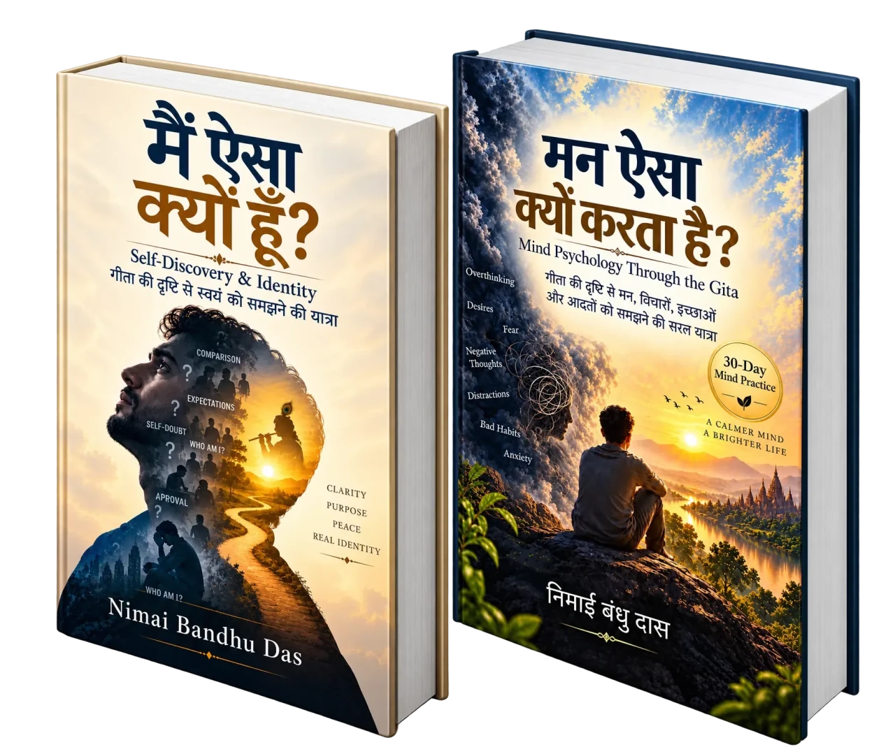 निमाई बंधु दास की दो पुस्तकें – मैं ऐसा क्यों हूँ? और मन ऐसा क्यों करता है?