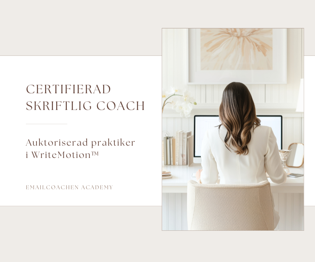 The WriteMotion™ Framework – komplett metodramverk för professionell skriftlig coaching