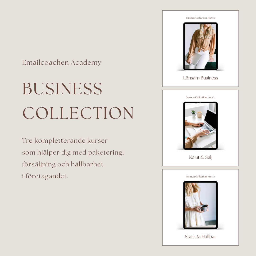 Kurs: Lönsam Business – bygg en hållbar och lönsam coachverksamhet
