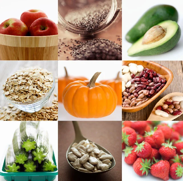 fiber-rich foods, such as fruits, vegetables, and whole grains, into their diet to increase fiber intake.