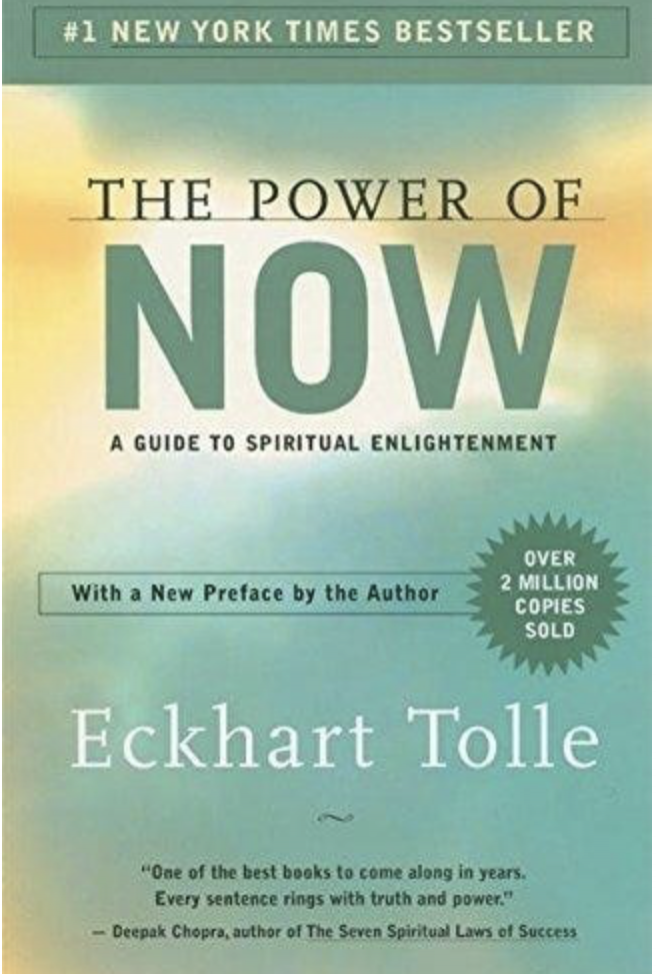 Book cover, The Power of Now