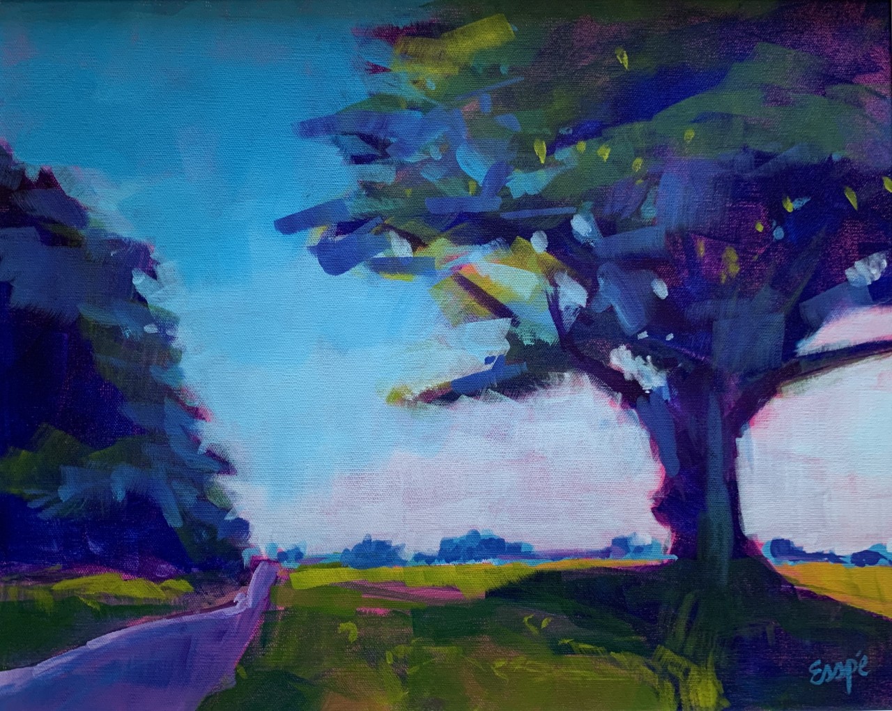 Country Road by Sylvie Peltier