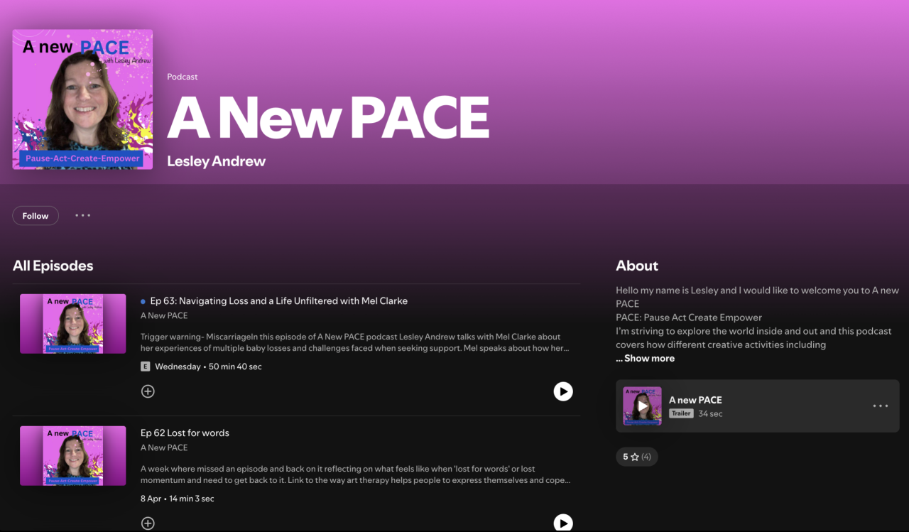A New Pace Podcast