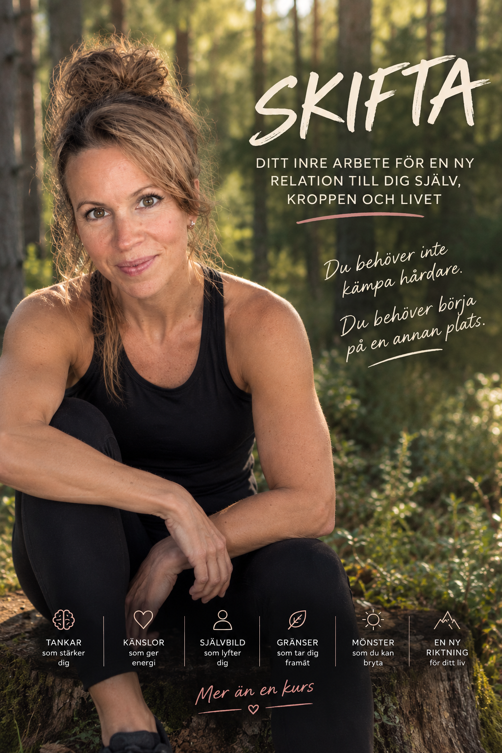 Sara Jonsson, GoStrong – kursledare för Skifta