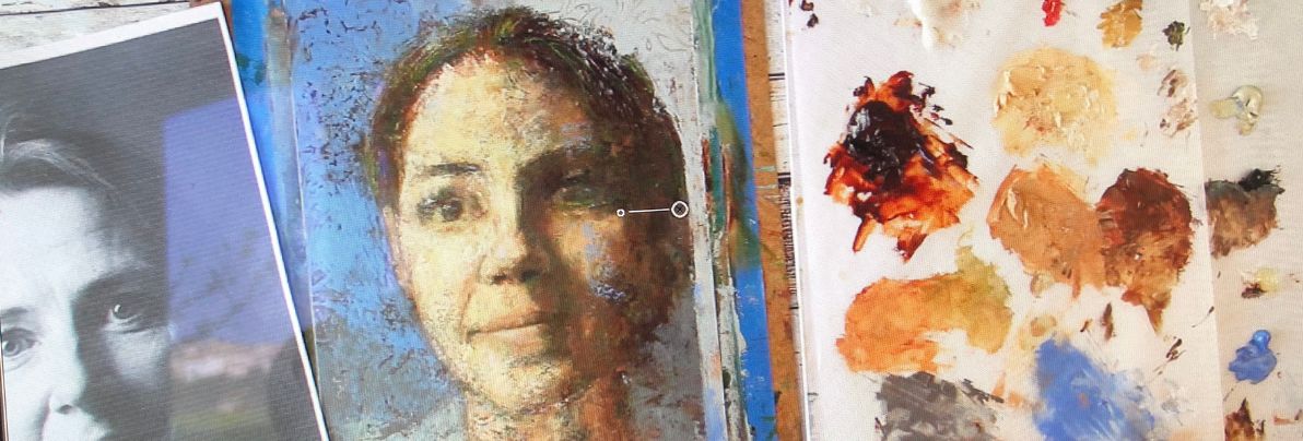 Module 3 — Oils and Cold Wax Portrait Project One