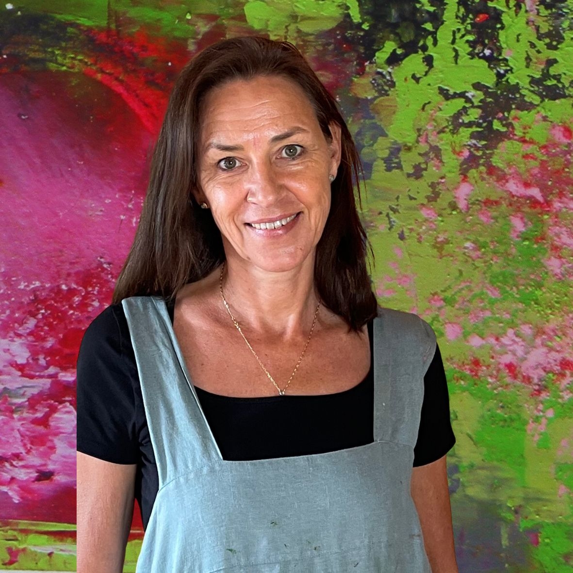 Marina Teding van Berkhout - Cold Wax Artist and Instructor