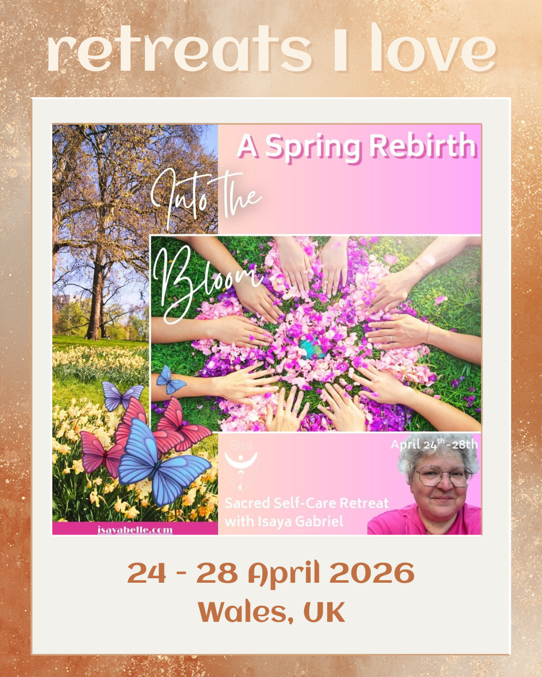 Retreats I love - A spring rebirth - into the bloom - Wales, 24-28 April 2026