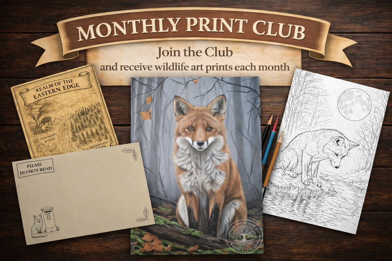 monthly print club elements from Art by Karie-Ann