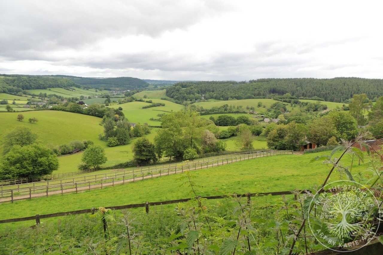 view to Coughton Corner