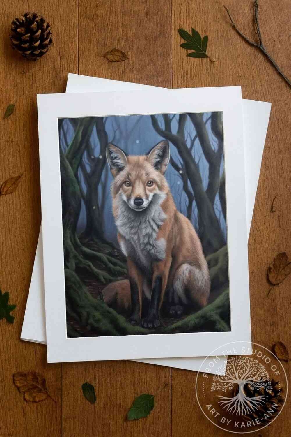 Woodland Realm originals and fine art prints