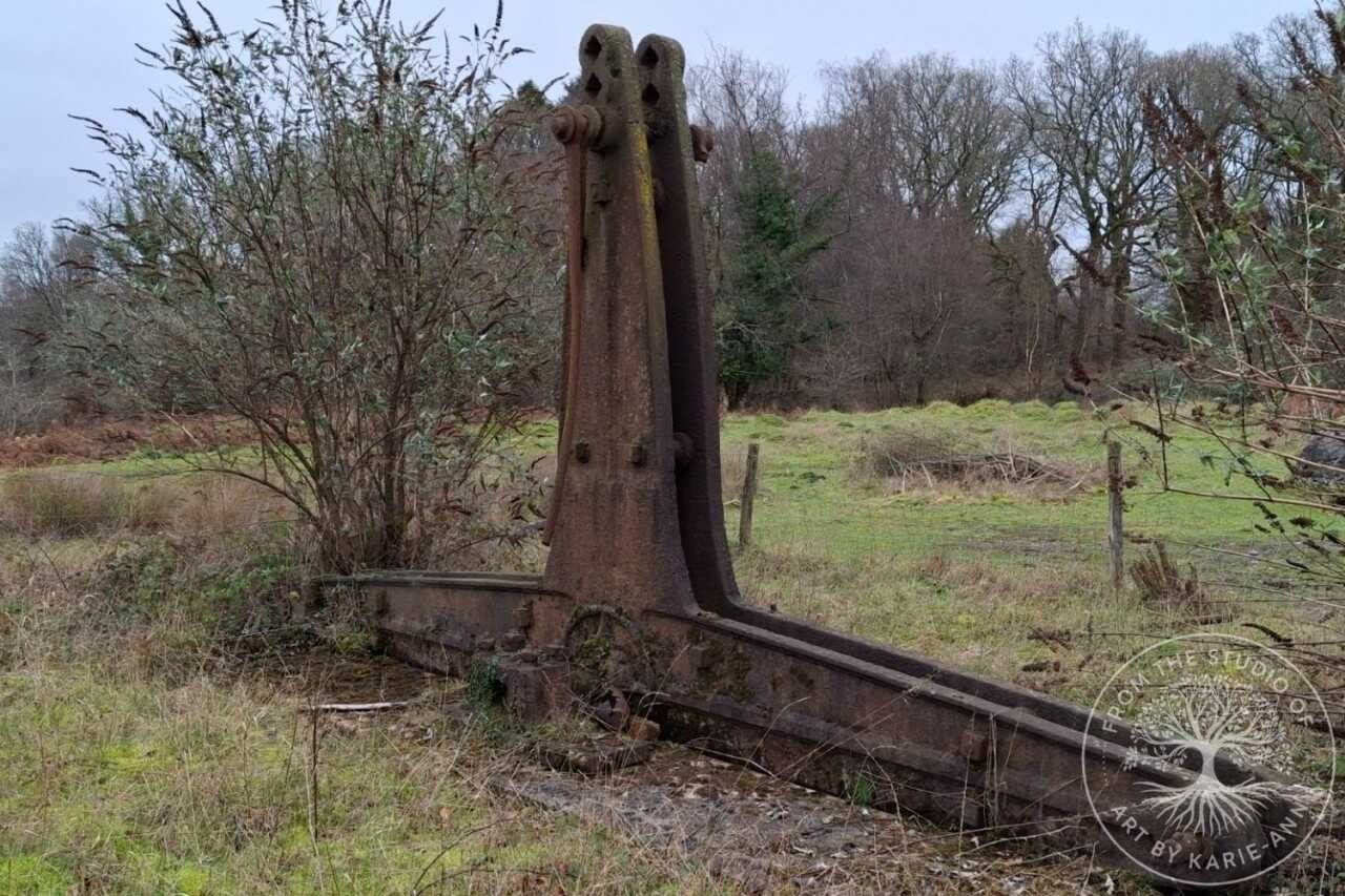 Mining monument, Foxes Bridge