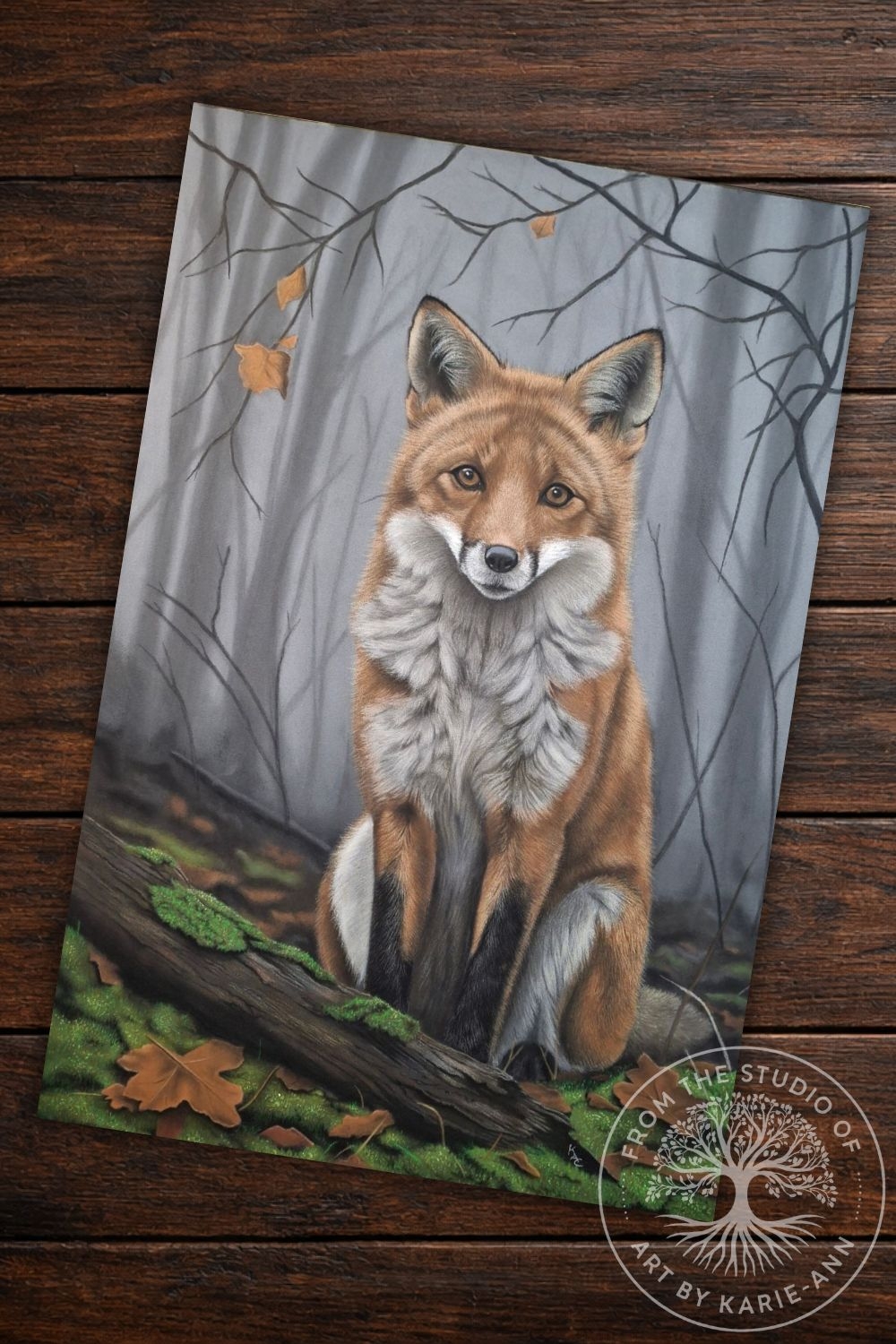 Monthly art print subscription of British wildlife art