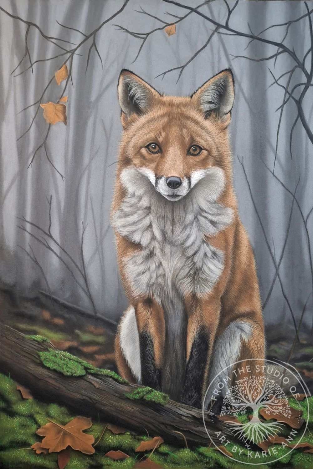 fox artwork fine art prints