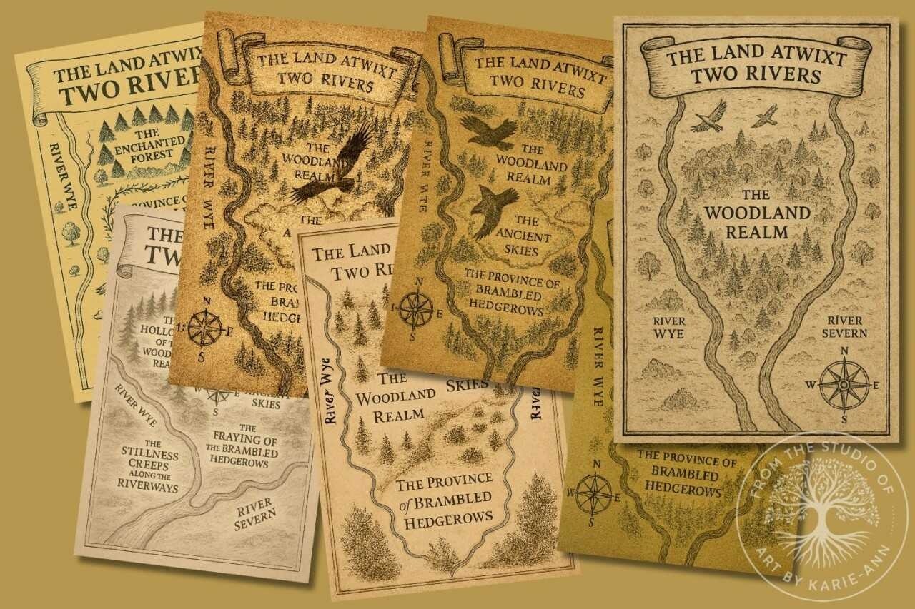 Woodland Realm maps