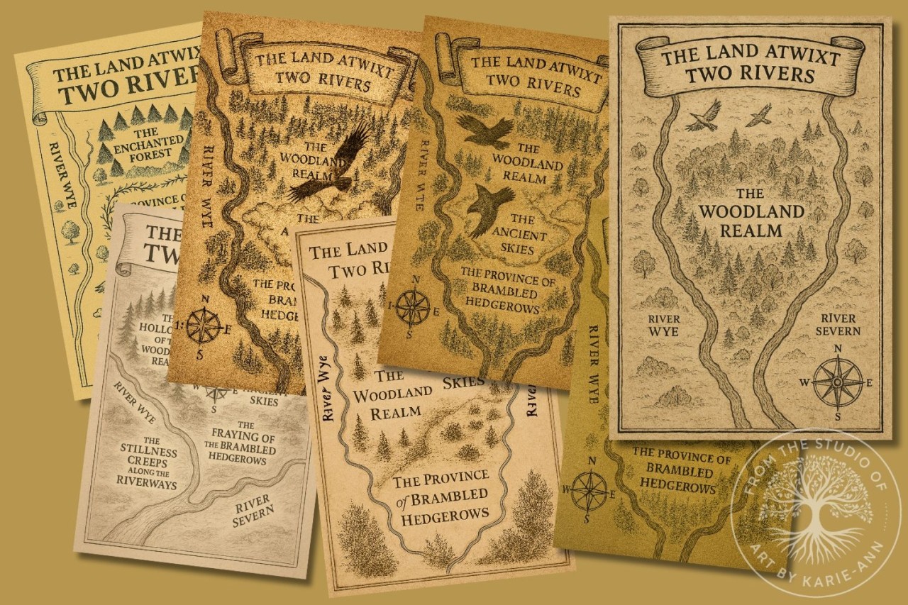 Woodland Realm maps
