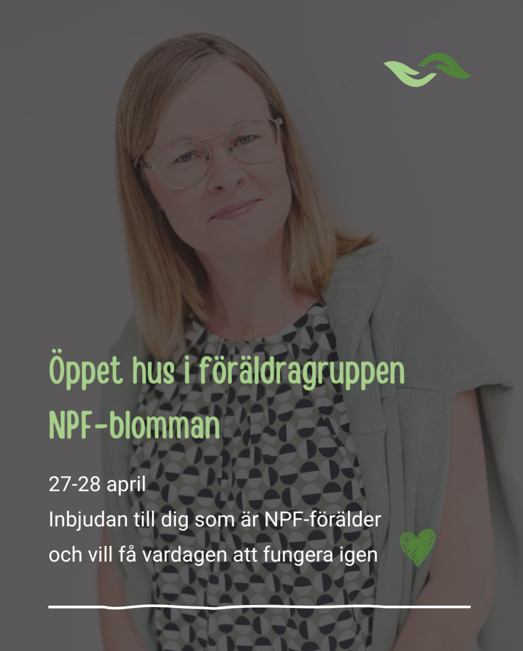 Kvinna som håller händerna för ansiktet