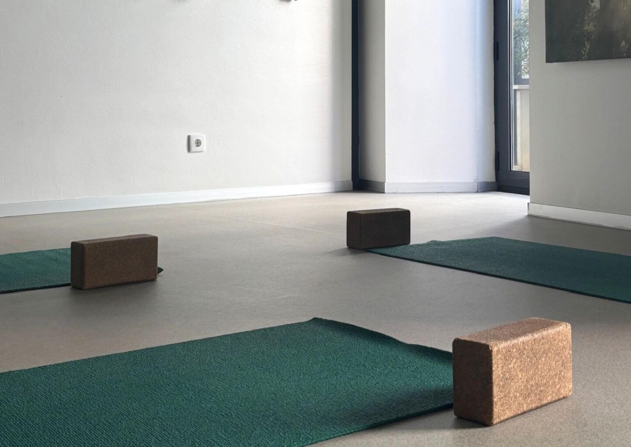 Jaya Aerial Lab yoga studio interior in Lisbon, Portugal - Power to Lead teacher training location