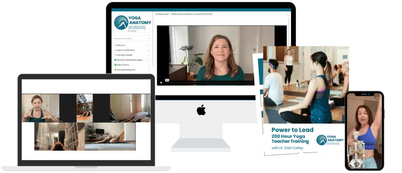 Power to Lead 200 Hour Yoga Teacher Training Hybrid Model Online and In Person