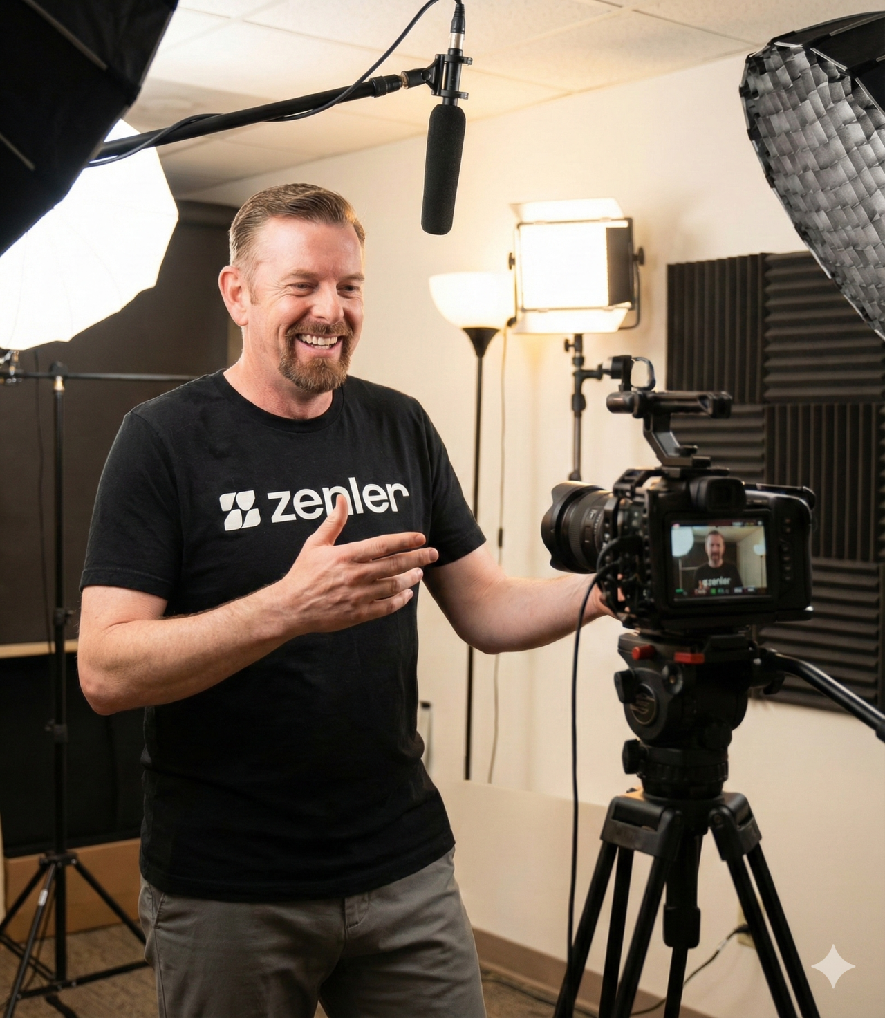 David Zenler ready for action