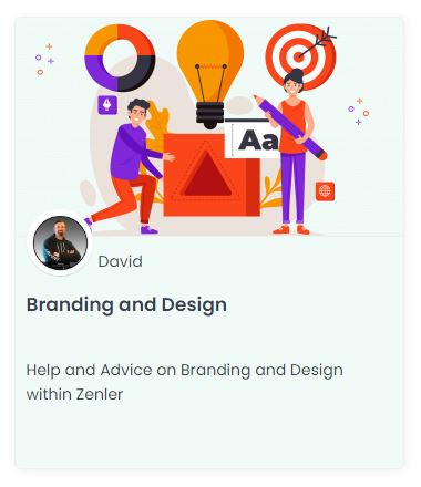 Help on Branding and Design within Zenler