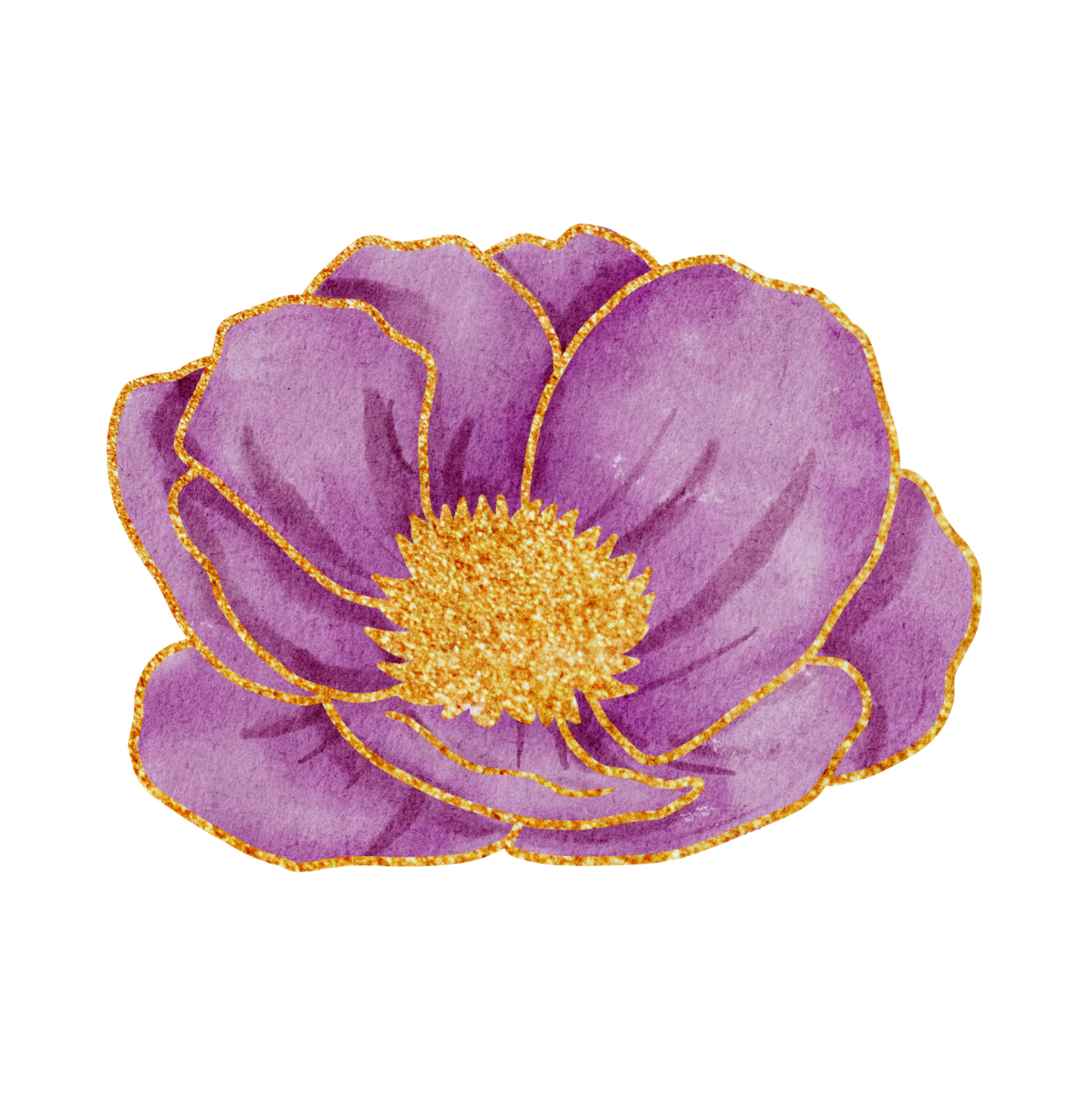 purple flower graphic