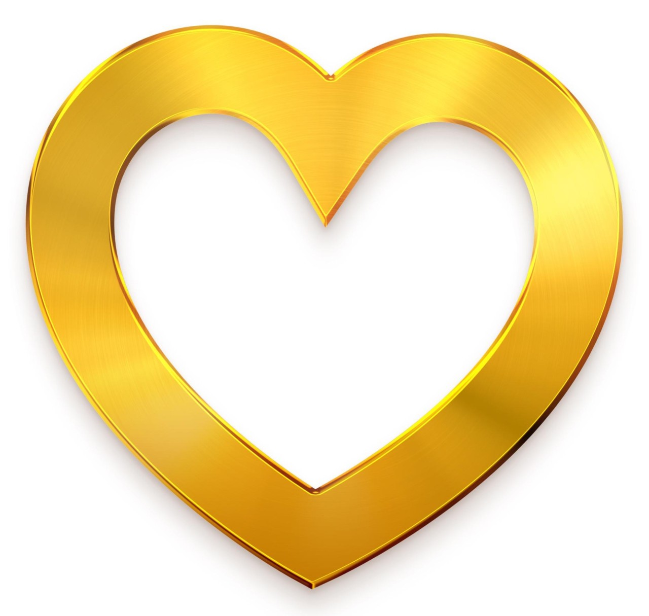 gold heart icon